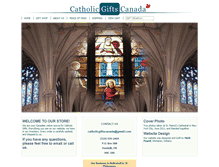 Tablet Screenshot of catholicgiftscanada.com